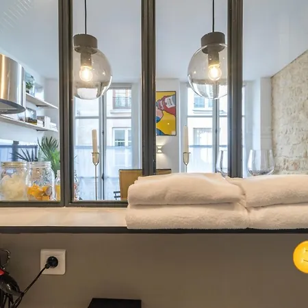 Daire Marais Studio - Menage Pro, Wifi *